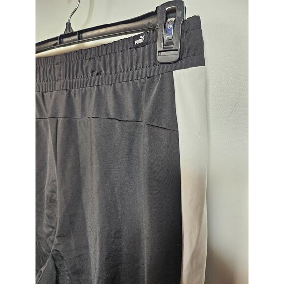 Puma Boy's Contrast Tricot Logo Track Pants black/white Size M - Picture 10 of 16